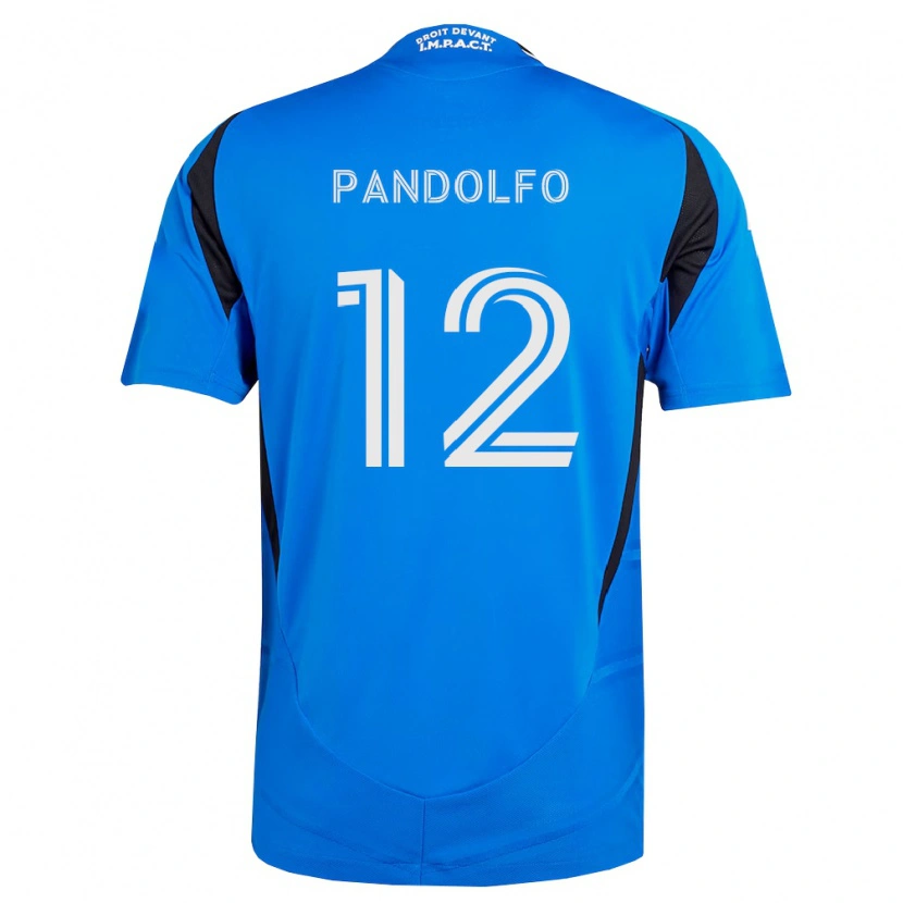 DanxenキッズGabriel Pandolfo#12青白黒ホームシャツ2026/27ジャージーユニフォーム