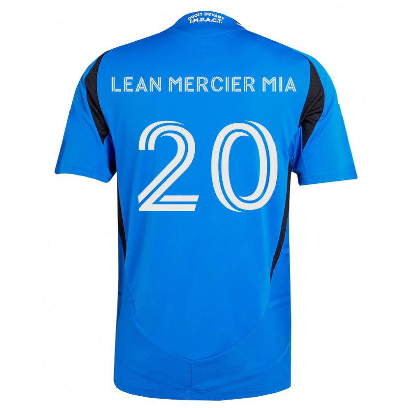 DanxenキッズMc Lean Mercier Mia#20青白黒ホームシャツ2026/27ジャージーユニフォーム