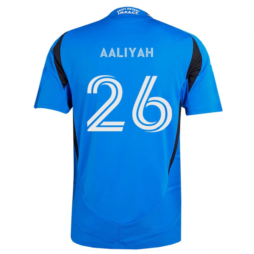 DanxenキッズPicquet Aaliyah#26青白黒ホームシャツ2026/27ジャージーユニフォーム