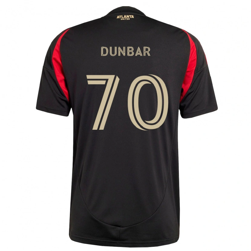Danxenキッズキャメロン・ダンバー#70黒赤ホームシャツ2026/27ジャージーユニフォーム