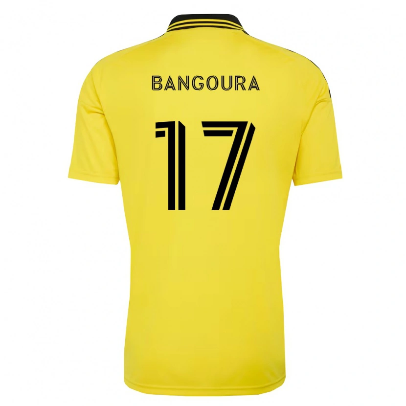 DanxenキッズSekou Bangoura#17黄黒ホームシャツ2026/27ジャージーユニフォーム
