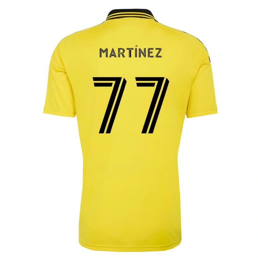Danxenキッズホセフ・マルティネス#77黄黒ホームシャツ2026/27ジャージーユニフォーム