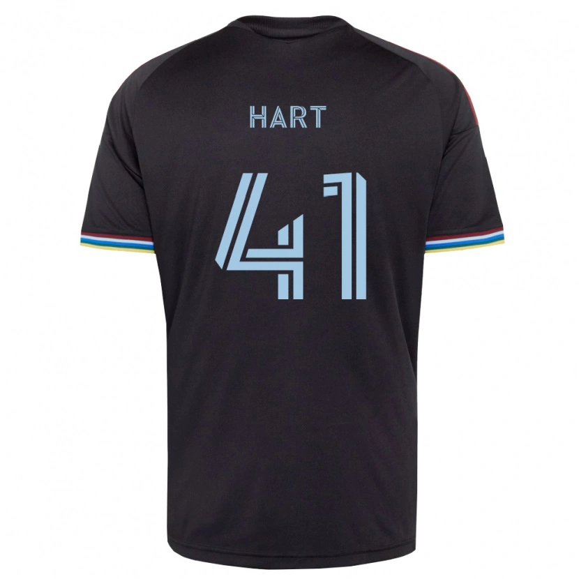 DanxenキッズVictor Hart#41黒空色ホームシャツ2026/27ジャージーユニフォーム