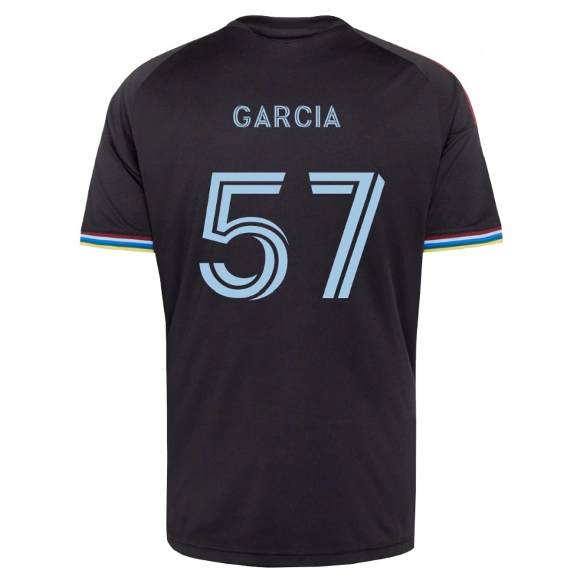 DanxenキッズRogelio Garcia#57黒空色ホームシャツ2026/27ジャージーユニフォーム