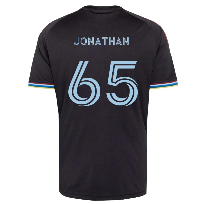 DanxenキッズJonathan De La Fuente#65黒空色ホームシャツ2026/27ジャージーユニフォーム