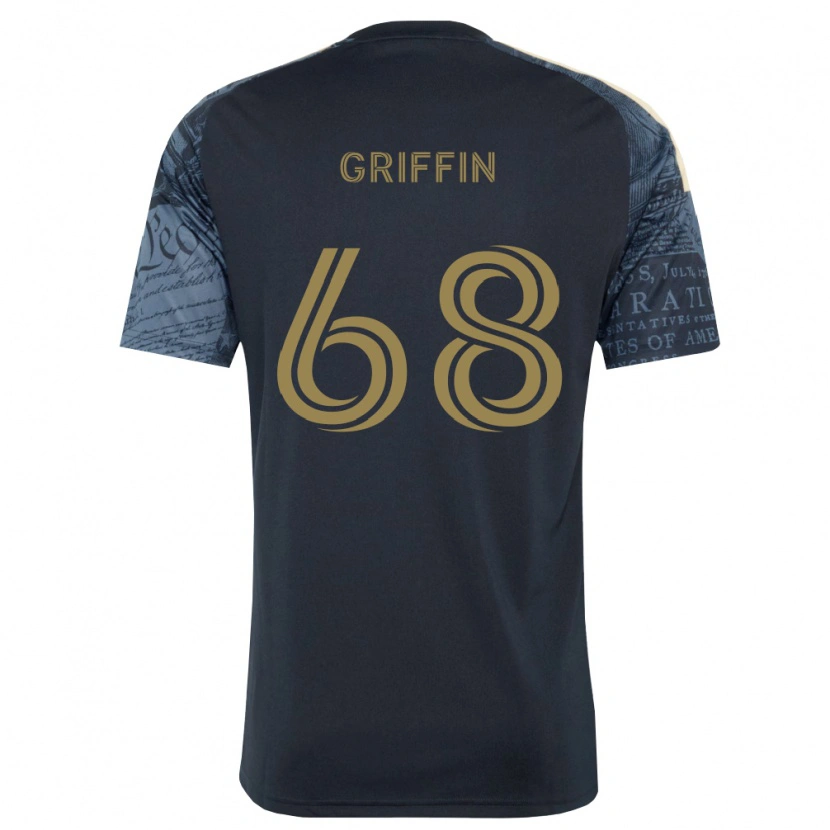 DanxenキッズJordan Griffin#68紺茶ホームシャツ2026/27ジャージーユニフォーム
