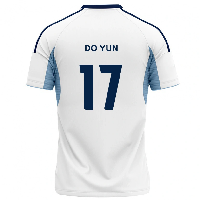DanxenキッズDo-Yun Kwon#17ロイヤルブルー白アウェイシャツ2026/27ジャージーユニフォーム