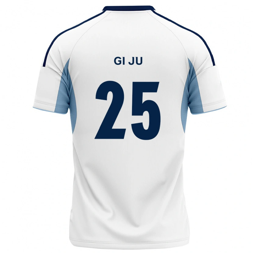 DanxenキッズGi-Ju Kwon#25ロイヤルブルー白アウェイシャツ2026/27ジャージーユニフォーム