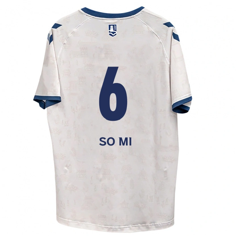 DanxenキッズChoi So-Mi#6ロイヤルブルー白アウェイシャツ2026/27ジャージーユニフォーム