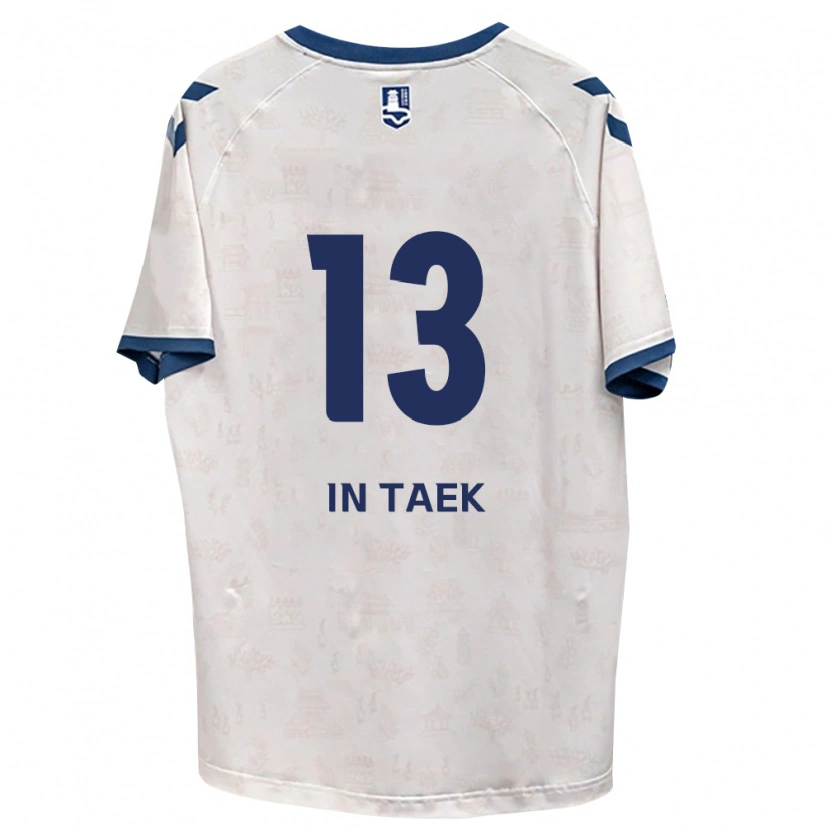 DanxenキッズIn-Taek Hwang#13ロイヤルブルー白アウェイシャツ2026/27ジャージーユニフォーム