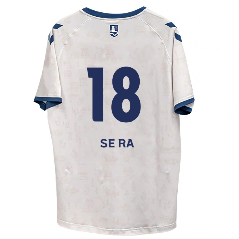 DanxenキッズPark Se-Ra#18ロイヤルブルー白アウェイシャツ2026/27ジャージーユニフォーム
