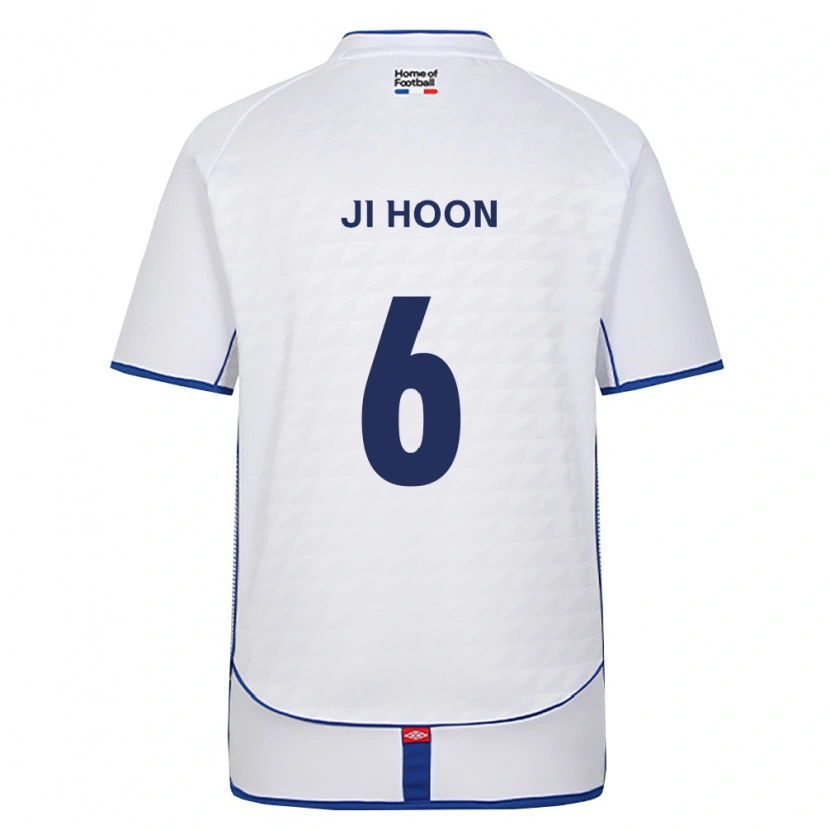 DanxenキッズJi-Hoon Lim#6黒白赤アウェイシャツ2026/27ジャージーユニフォーム