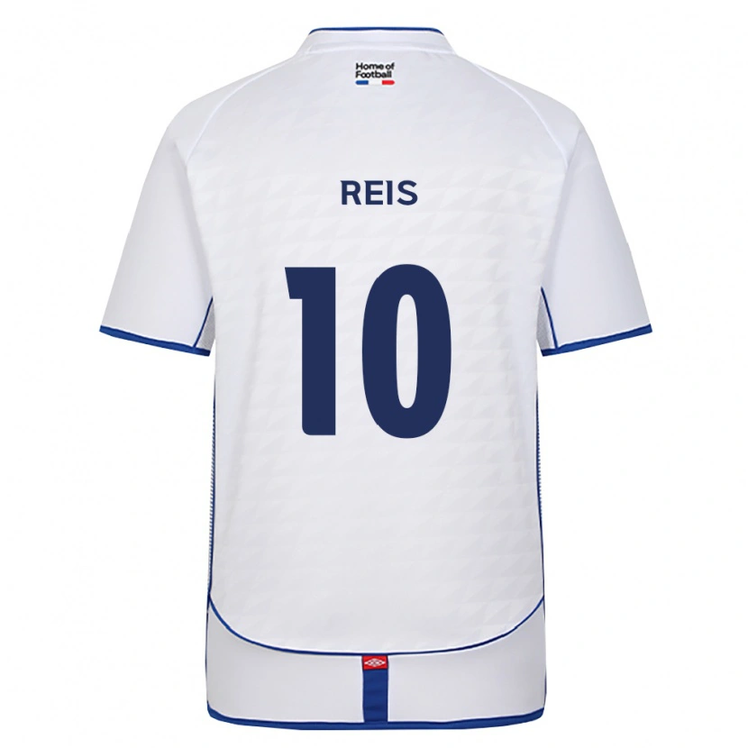 DanxenキッズReis#10黒白赤アウェイシャツ2026/27ジャージーユニフォーム