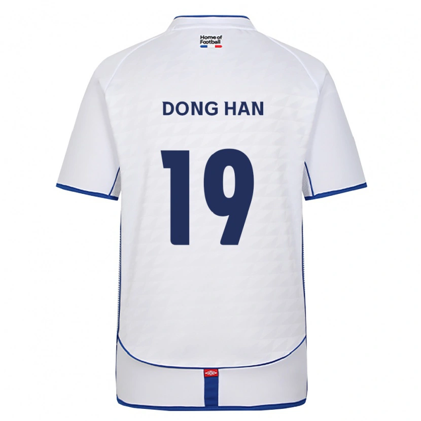 DanxenキッズDong-Han Seo#19黒白赤アウェイシャツ2026/27ジャージーユニフォーム
