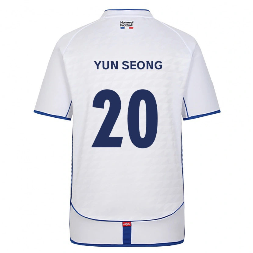 DanxenキッズYun-Seong Jo#20黒白赤アウェイシャツ2026/27ジャージーユニフォーム