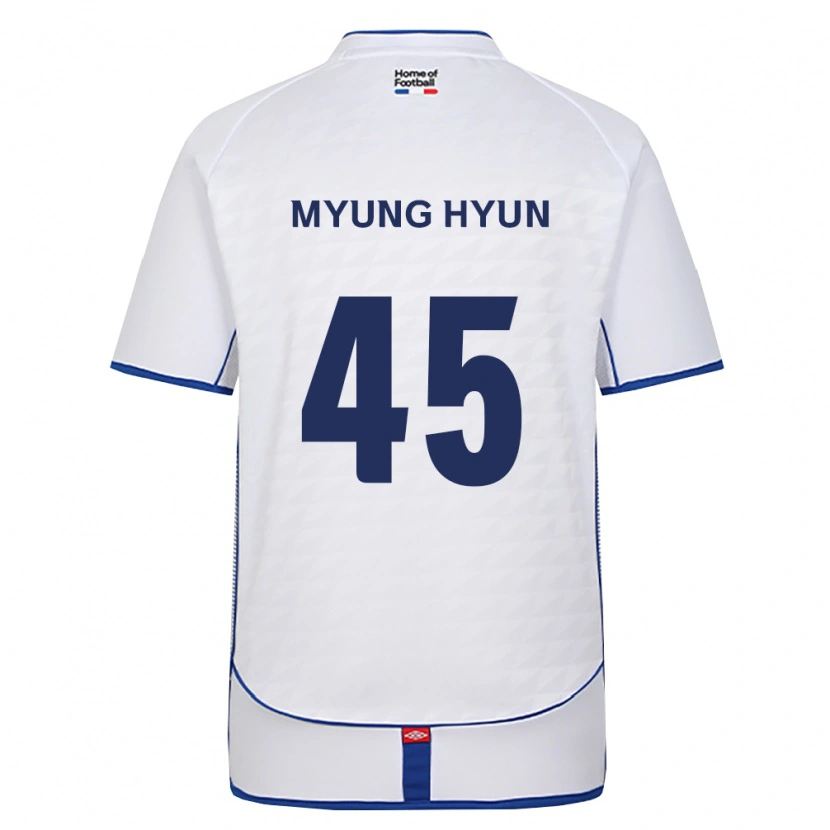 DanxenキッズMyung-Hyun Hwang#45黒白赤アウェイシャツ2026/27ジャージーユニフォーム