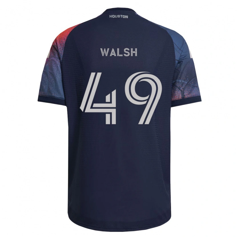 DanxenキッズKian Walsh#49濃青白オレンジアウェイシャツ2026/27ジャージーユニフォーム