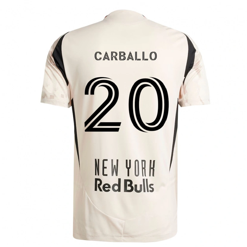 Danxenキッズフェリペ・カルバージョ#20オフホワイト赤黒アウェイシャツ2026/27ジャージーユニフォーム