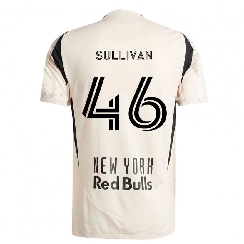 DanxenキッズDylan Sullivan#46オフホワイト赤黒アウェイシャツ2026/27ジャージーユニフォーム
