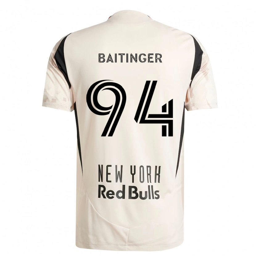 DanxenキッズSean Baitinger#94オフホワイト赤黒アウェイシャツ2026/27ジャージーユニフォーム