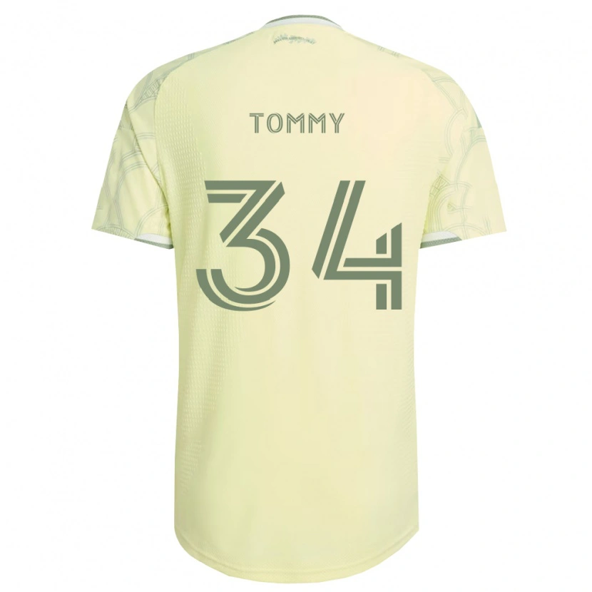 DanxenキッズCalem Tommy#34ベージュ白アウェイシャツ2026/27ジャージーユニフォーム