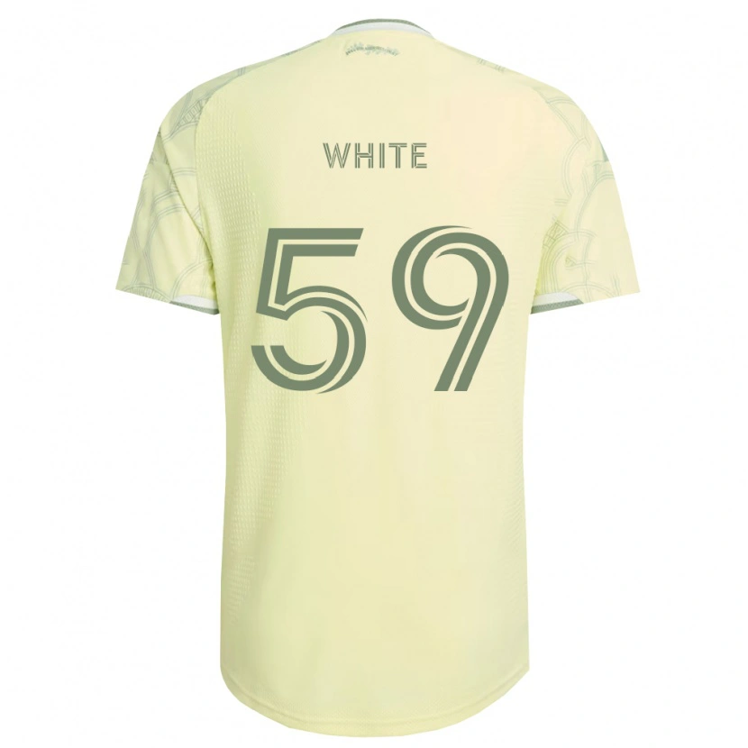 DanxenキッズDario White#59ベージュ白アウェイシャツ2026/27ジャージーユニフォーム