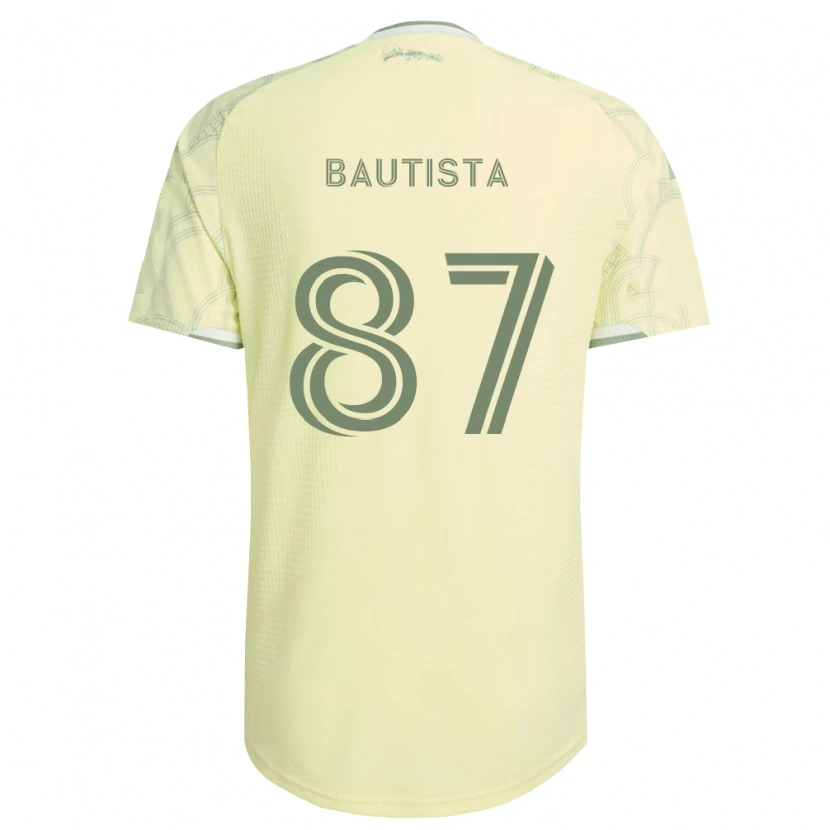 DanxenキッズRicardo Bautista#87ベージュ白アウェイシャツ2026/27ジャージーユニフォーム