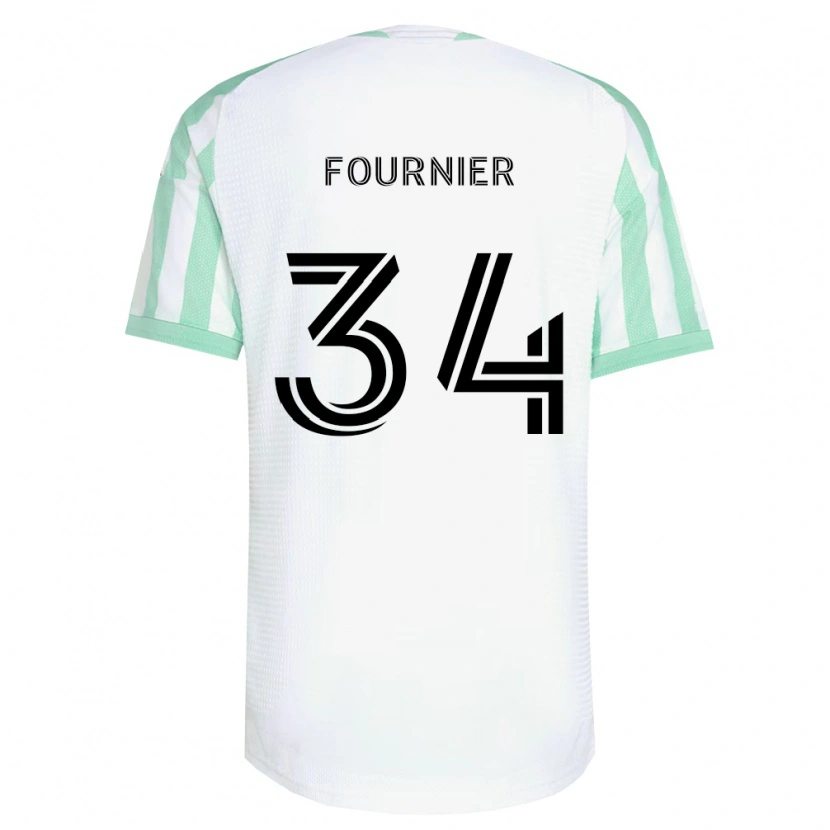 Danxenキッズドライク・フォーニアー#34薄緑黒白アウェイシャツ2026/27ジャージーユニフォーム