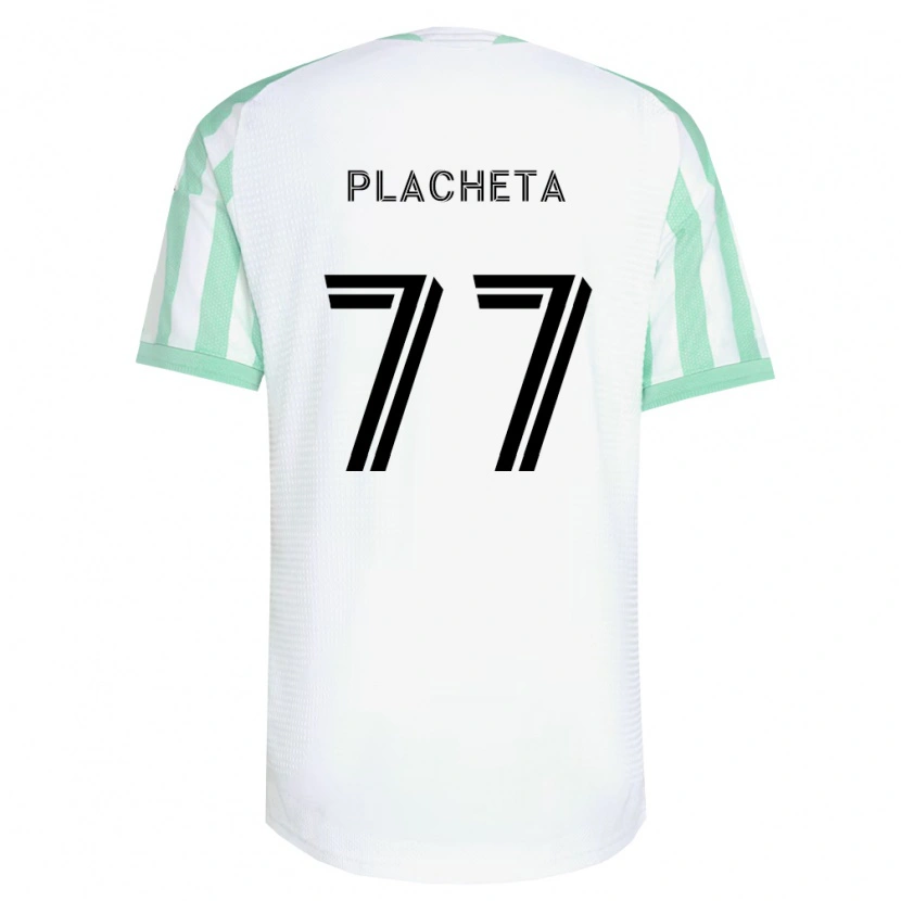 Danxenキッズプシェミスワフ・プワヘタ#77薄緑黒白アウェイシャツ2026/27ジャージーユニフォーム