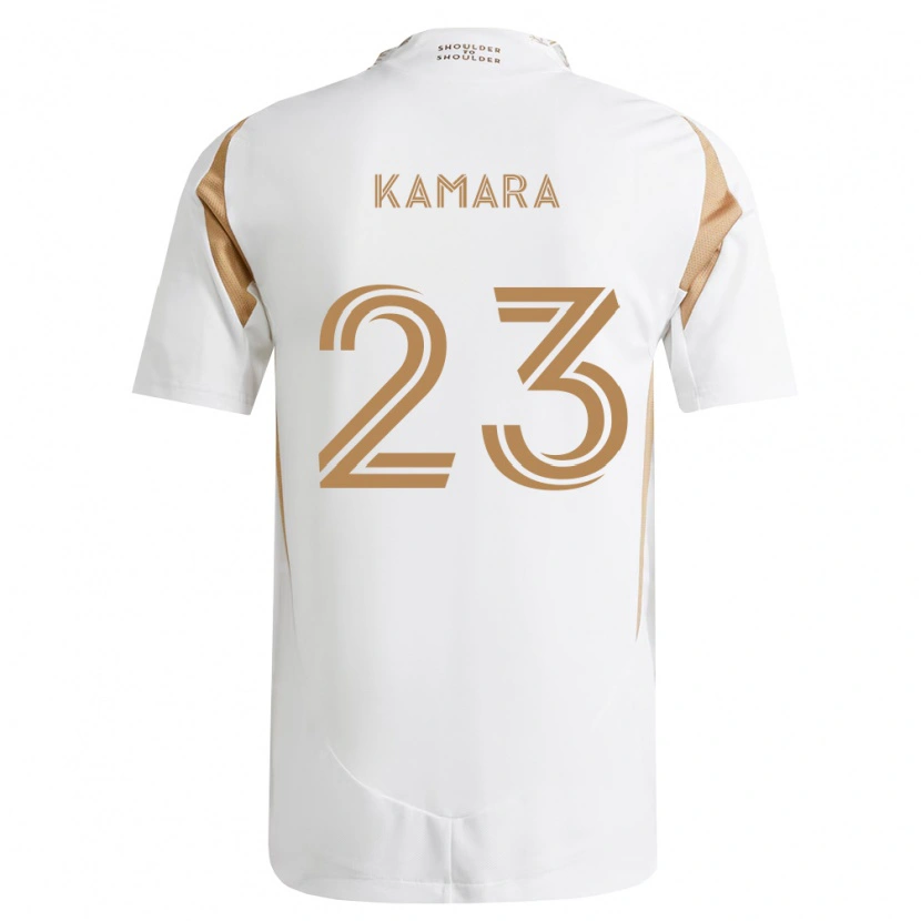 Danxenキッズケイ・カマラ#23白茶アウェイシャツ2026/27ジャージーユニフォーム