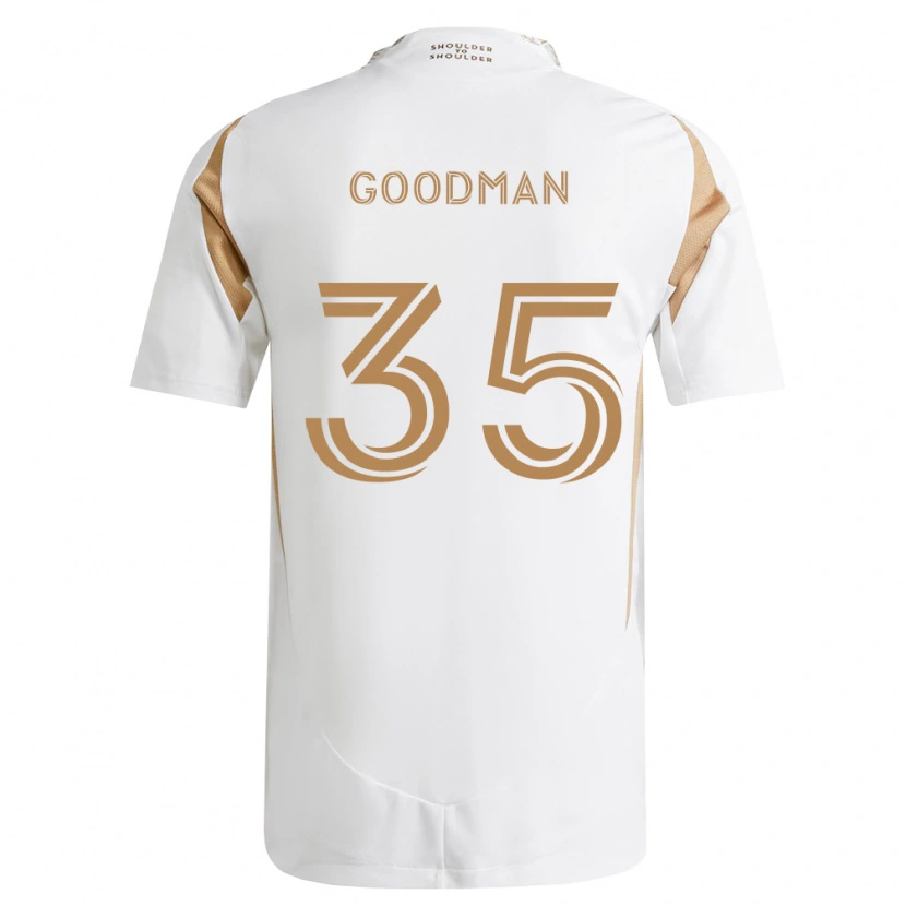DanxenキッズLuke Goodman#35白茶アウェイシャツ2026/27ジャージーユニフォーム