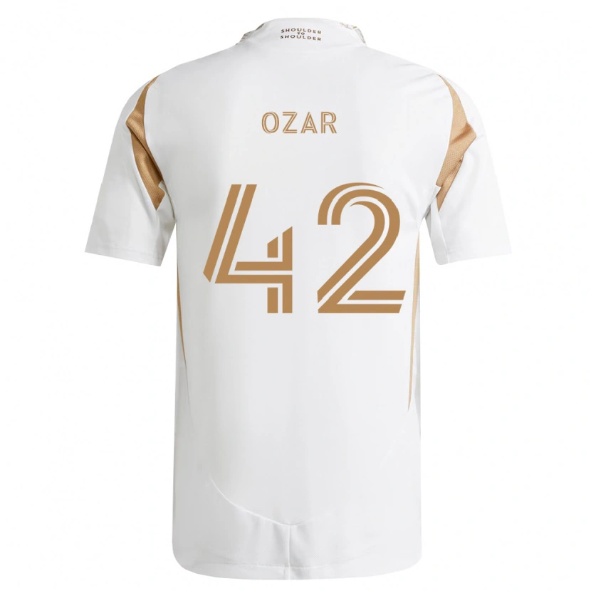 DanxenキッズMiles Ozar#42白茶アウェイシャツ2026/27ジャージーユニフォーム