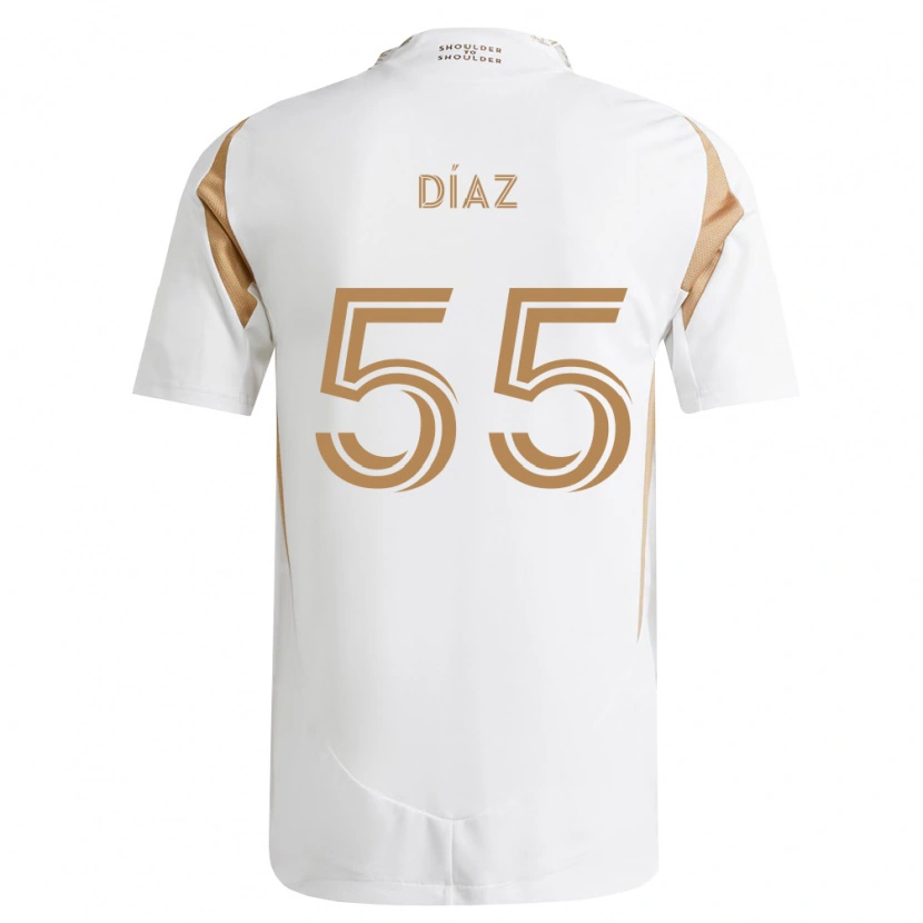 DanxenキッズÉrick Díaz#55白茶アウェイシャツ2026/27ジャージーユニフォーム