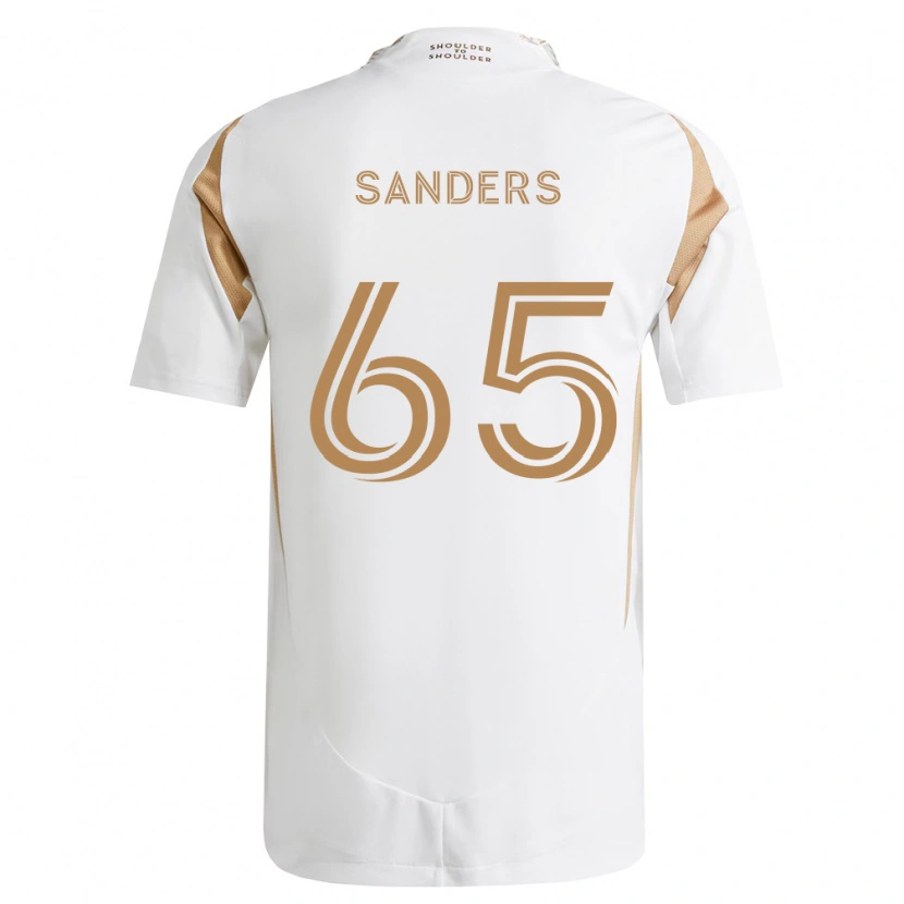 DanxenキッズAdrian Sanders#65白茶アウェイシャツ2026/27ジャージーユニフォーム