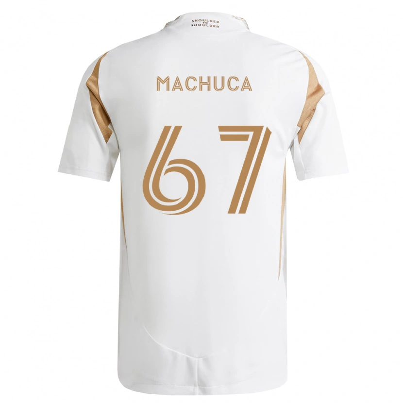 DanxenキッズJacob Machuca#67白茶アウェイシャツ2026/27ジャージーユニフォーム