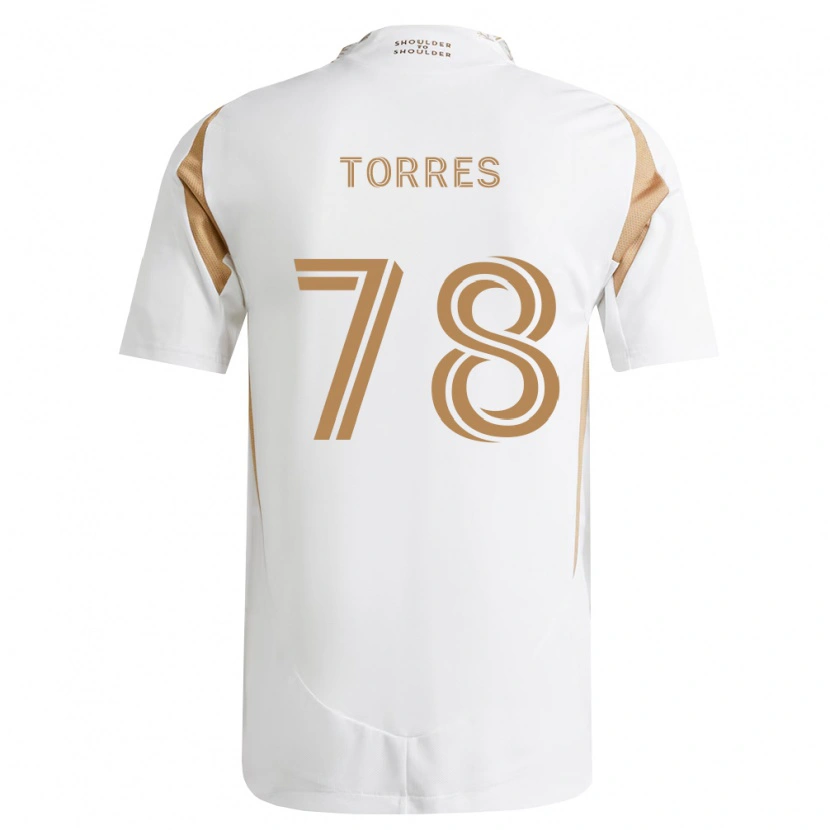 DanxenキッズLisandro Torres#78白茶アウェイシャツ2026/27ジャージーユニフォーム