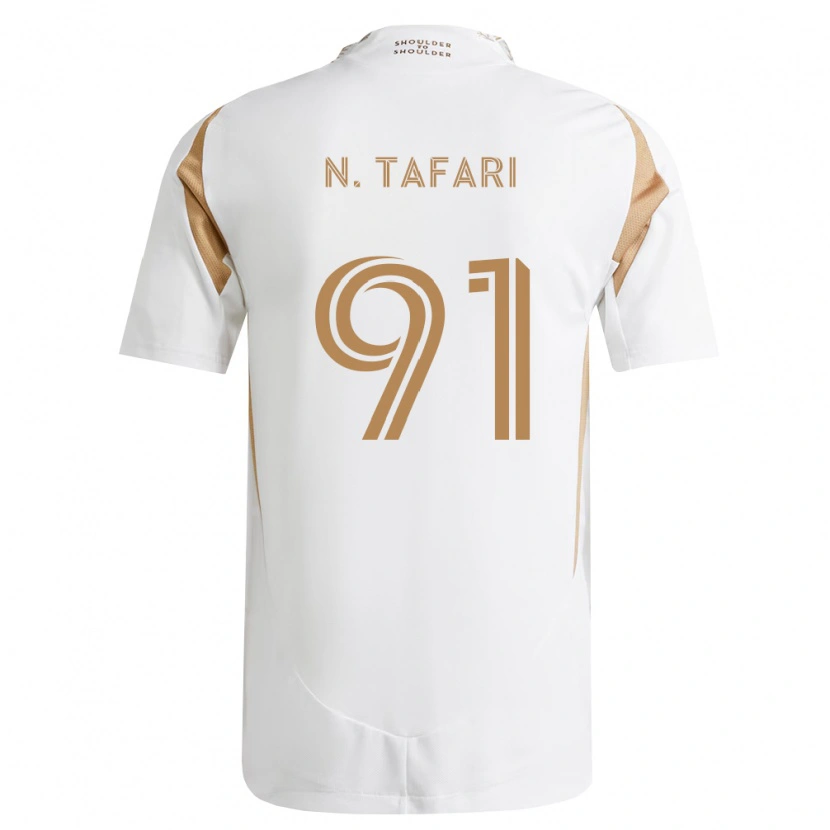 Danxenキッズンコシ・タファリ#91白茶アウェイシャツ2026/27ジャージーユニフォーム