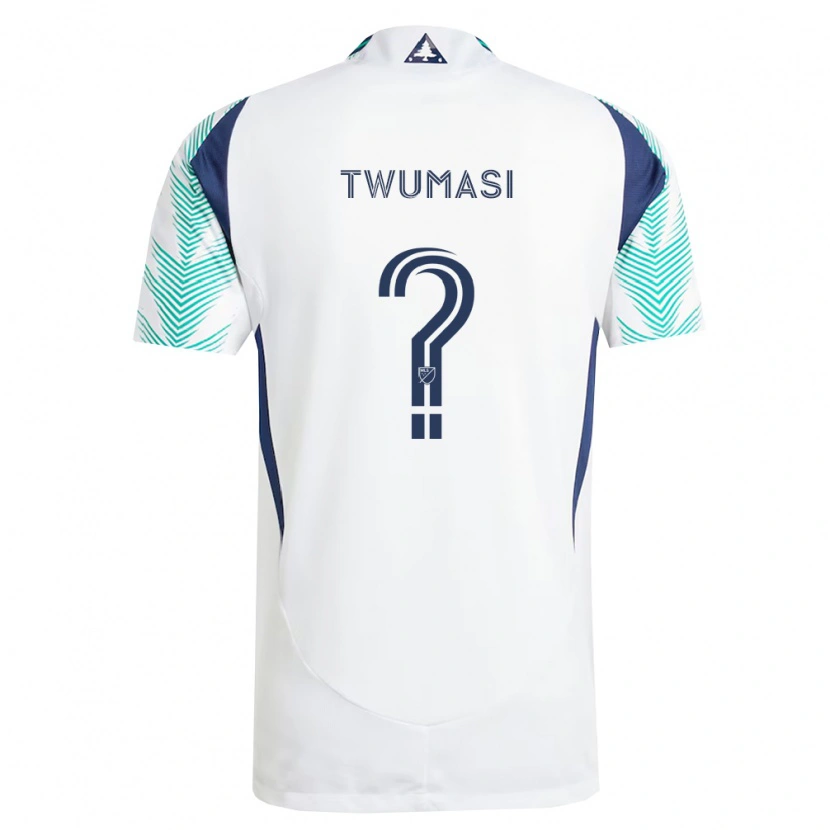 DanxenキッズIsaac Twumasi#0白紺薄緑アウェイシャツ2026/27ジャージーユニフォーム