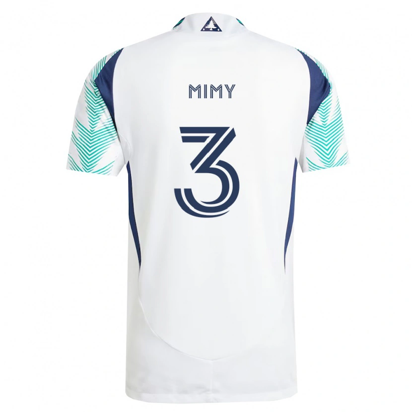 DanxenキッズSchinieder Mimy#3白紺薄緑アウェイシャツ2026/27ジャージーユニフォーム