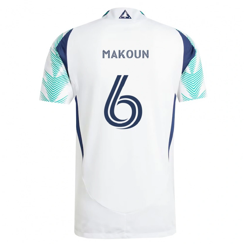 Danxenキッズクリスティアン・マクーン#6白紺薄緑アウェイシャツ2026/27ジャージーユニフォーム