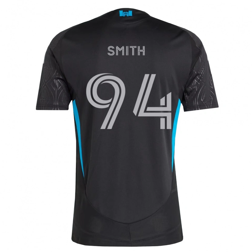 DanxenキッズGavin Smith#94黒白空色アウェイシャツ2026/27ジャージーユニフォーム