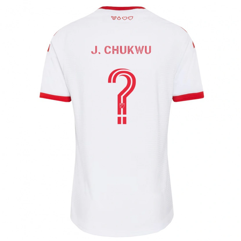 Danxenキッズホセ・チュクウ#0白赤黒アウェイシャツ2026/27ジャージーユニフォーム