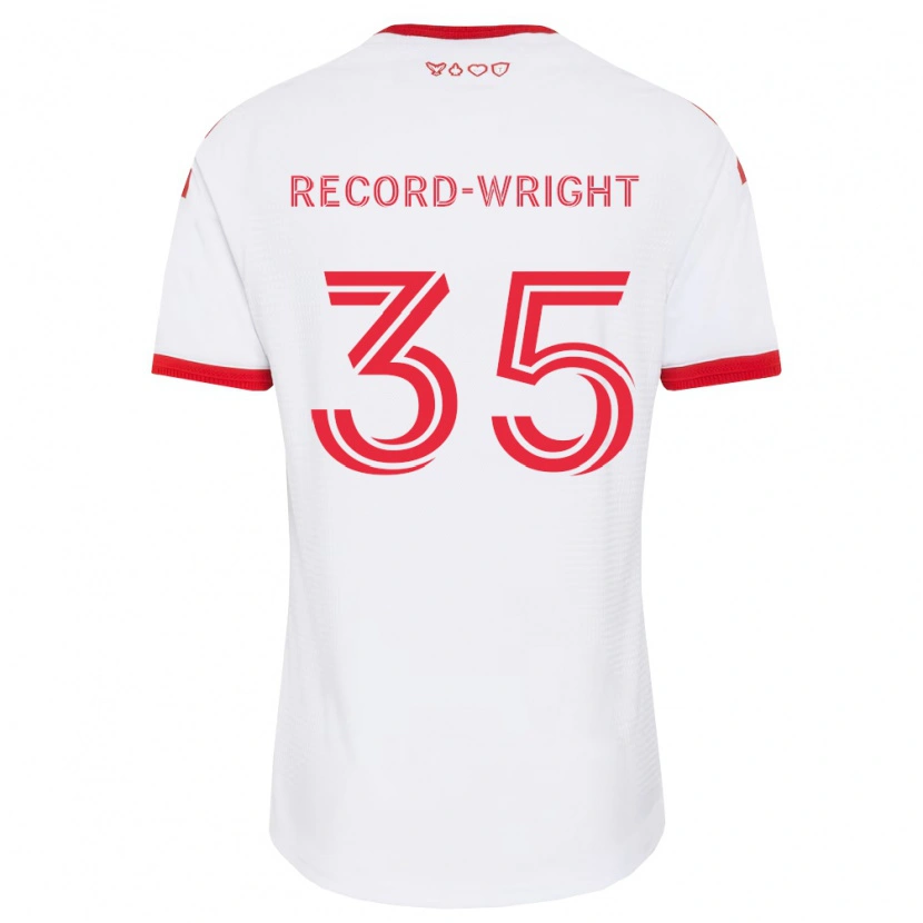 DanxenキッズKemari Record-Wright#35白赤黒アウェイシャツ2026/27ジャージーユニフォーム