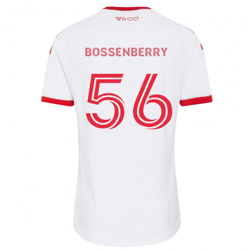 DanxenキッズAntone Bossenberry#56白赤黒アウェイシャツ2026/27ジャージーユニフォーム