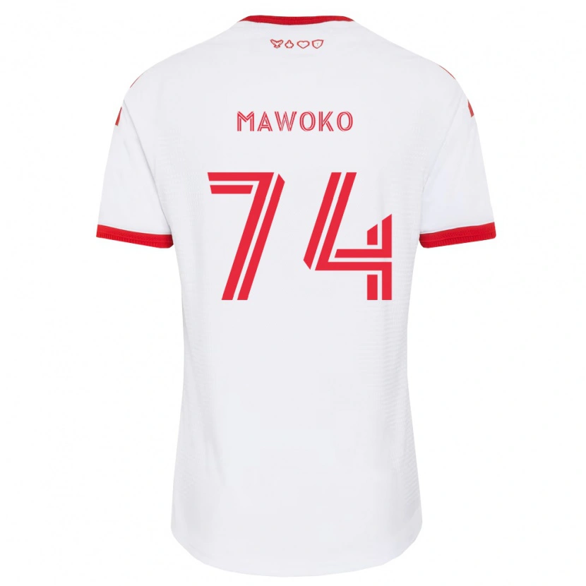 Danxenキッズくんだいまをこ#74白赤黒アウェイシャツ2026/27ジャージーユニフォーム