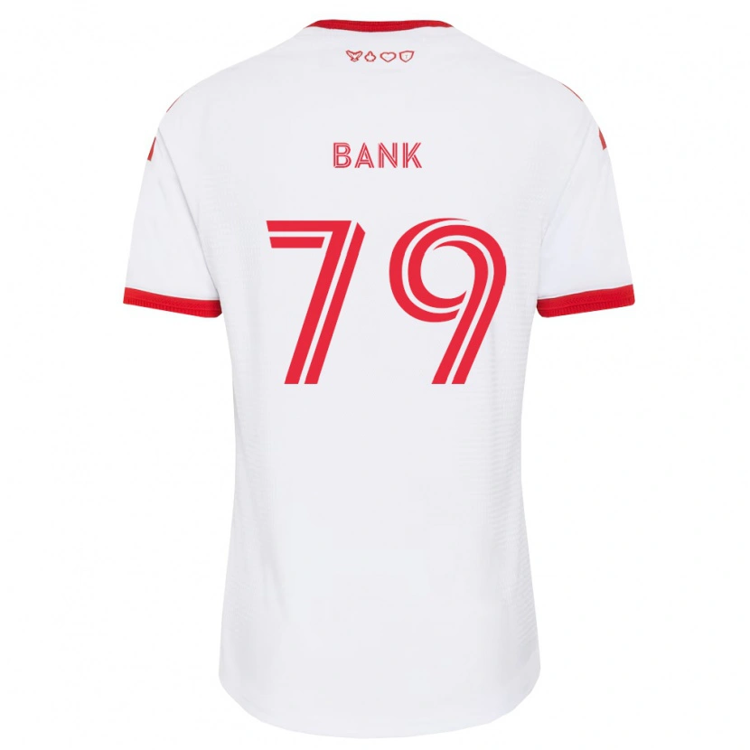 Danxenキッズフレッチャー・バンク#79白赤黒アウェイシャツ2026/27ジャージーユニフォーム