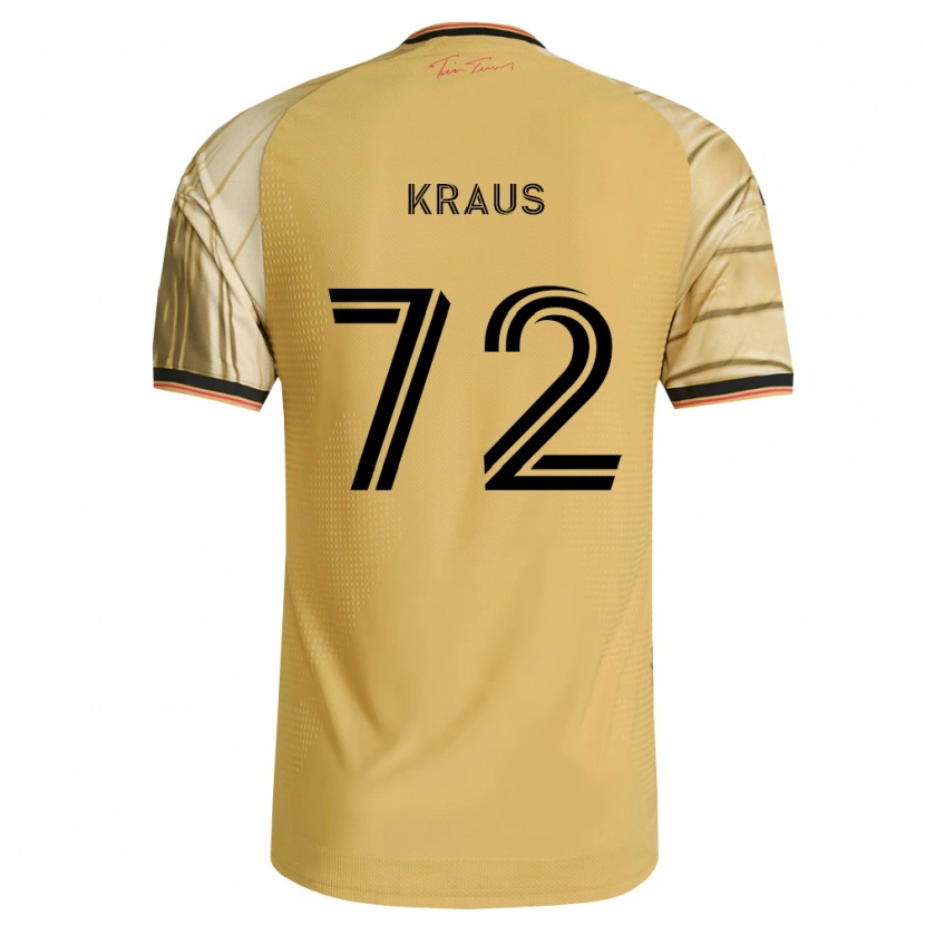 DanxenキッズKane Kraus#72茶黄黒アウェイシャツ2026/27ジャージーユニフォーム