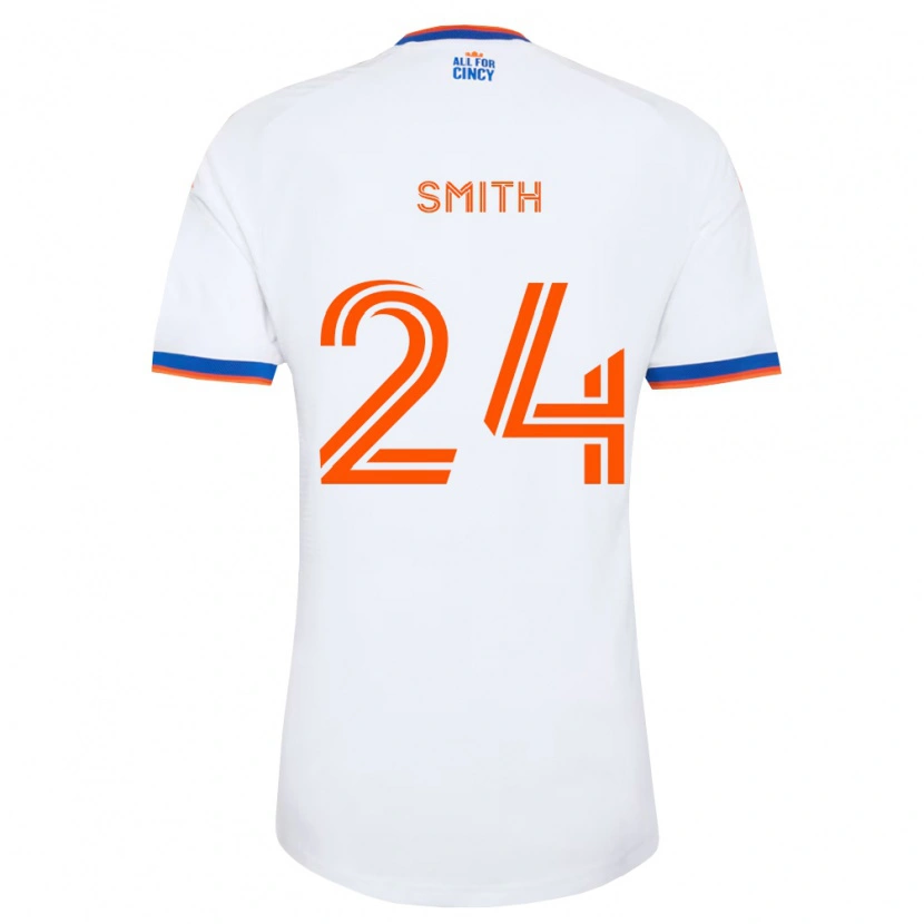 DanxenキッズKyle Smith#24白紺オレンジアウェイシャツ2026/27ジャージーユニフォーム