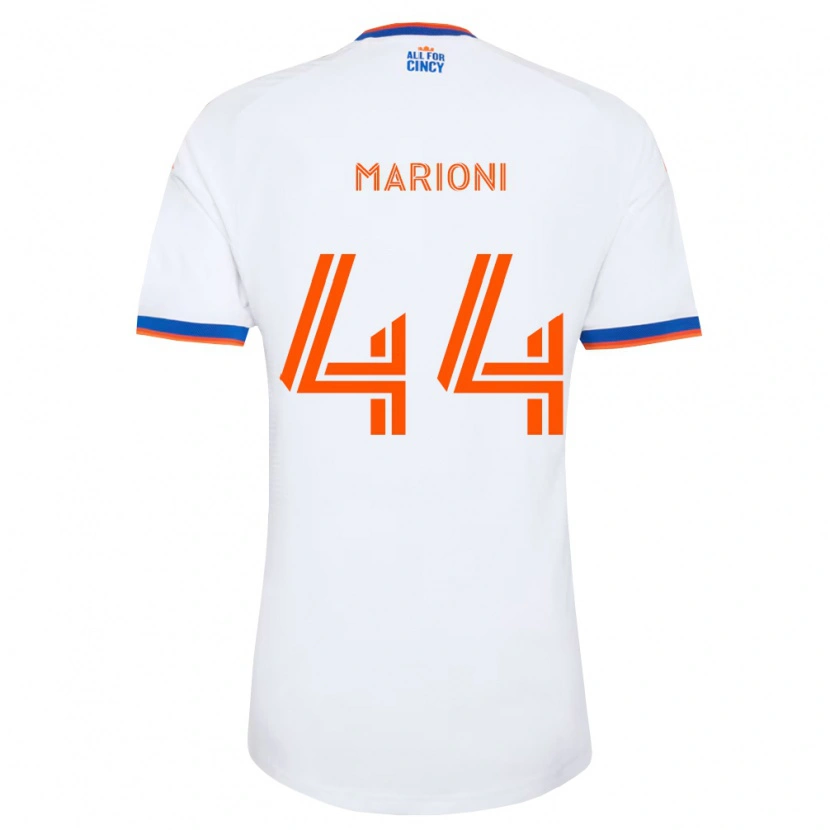 DanxenキッズGiovanni Marioni#44白紺オレンジアウェイシャツ2026/27ジャージーユニフォーム