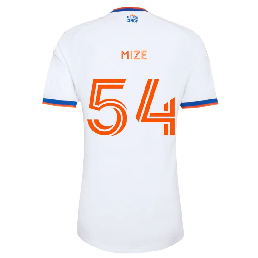 DanxenキッズJack Mize#54白紺オレンジアウェイシャツ2026/27ジャージーユニフォーム